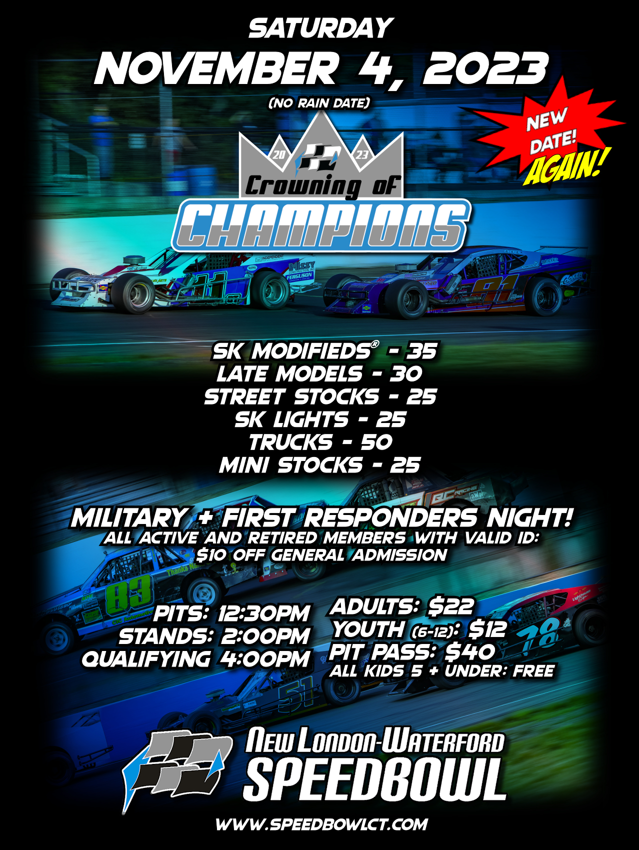 Schedule – The Speedbowl